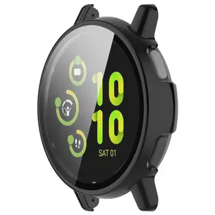 【PC+鋼化玻璃一體錶殼】適用 Garmin vivoactive 5 GPS 健康智慧手錶 硬殼 (6.3折)