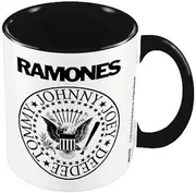 Ramones Inner Two Tone Logo Mug (UK Size: One Size) (Black/White)