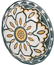 VERDANVERSE Ceramic Soy Sauce Dish Small Dipping Plate for Sushi Condiments Appetizers Elegant Design Reliable Ceramic Construction Versatile Kitchen Use