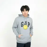 在飛比找momo購物網優惠-【GAP】GAP smiley聯名 帽T 50周年 男女皆可