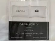 Cynthia Rowley 100% Cotton Standard Pillowcase 'Internet Chic' - NIP - YOUR PICK