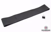 2005-2007 Ford F250 F350 Amarillo Package -Leather Steering Wheel Cover, Black