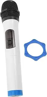 UPKOCH Fake Microphone Prop for Boys and Girls Realistic Pretend Microphone Toy for Stage Parties Role Play Reusable Design Develops Communication Social Skills