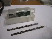 1/8" Cobalt 135° Split Left Hand Gold Finish FMT® Jobber Drill QTY 2