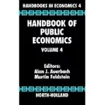 HANDBOOK OF PUBLIC ECONOMICS