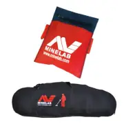 Minelab Extra Large Padded Carry Bag and Treasure Tool Pouch Bag Tough Canvas