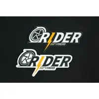 在飛比找蝦皮購物優惠-【RIDER】 鵝鵝就是鵝鵝貼紙  素面黑底+透明底 車貼 