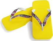 Hajime(一歩) [One Step] [Hajime] Geta Clogs, Soft and Water Resistant, Sponge 10.6 inches (27 cm), YL/Spider (Spider/27), Spider, 27.0 cm