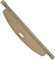 WGQGQ Rear Trunk Cargo Cover,Fit for Jeep, Grand Cherokee WJ 1995-2004 Shield Shade Curtain Partition Board Privacy Safety Accessories Retractable Trunk Divider(Beige)