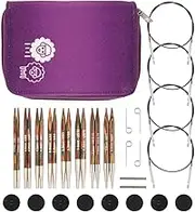 KnitPro Interchangeable Circular Needle Tips Deluxe Set - Symfonie (3.50-8.00mm)