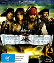 Pirates of the Caribbean On Stranger Tides Blu-Ray
