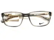NIKE Eyeglasses 7240 070 Clear Gray Smoke 55-17-140 with Case
