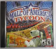 Video Game PC Mall Of America Tycoon NEW SEALED Jewel
