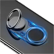 DFV mobile - Holder Ring to Eliminate Anxiety Explodes The Plastic Bubbles with Your Push Button and Rotates The Wheel for Xiaomi Black Shark 4S (2021) - Black