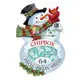 K&C 圖卡組盒- Elizabeth Brownd Visions of Christmas Snowman Chip