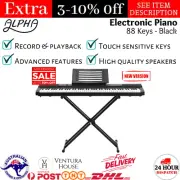 Electronic Piano Keyboard 88 Keys Music Sheet Holder Music Stand Touch Sensitive