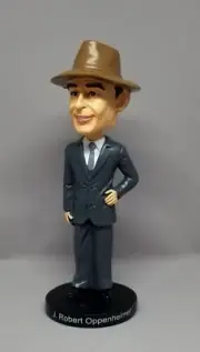 J. Robert Oppenheimer WORLD WAR II Physicist Atomic Bomb Bobblehead NIB!