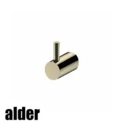 AVVA Round Robe Hook - Brass