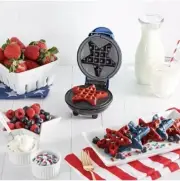 Dash Mini Waffle Maker Easy Star Shaped Waffle Iron Dorm Apartment Camper