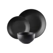 Ambrosia Classic 12 Piece Dinner Set - Black
