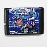 Royal Retro Rainbow Island 16 bit MD Game Card For Sega Mega Drive For Genesis-(PAL-J)