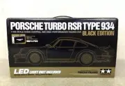 TAMIYA 1/10 Scale RC PORSCHE TURBO RSR TYPE 934 Black Edition TA02SW Chassis NIB