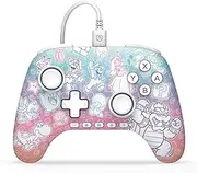 PowerA Advantage Wired Controller for Nintendo Switch 2 - Mushroom Kingdom, Officially Licensed, Hall Effects, Mappable Buttons, Pro Controller, C Button, On-board Audio Controls