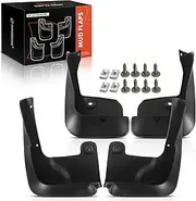 A-Premium Mud Flaps Splash Guards Compatible with BMW F26 X4 2016-2018 M-Sport Only Without Running Board 4-PC