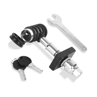 MaxxHaul Quiet Hitch Locking Pin Magnetic Nut Diameter Pin 5/8" for 2" Receiver