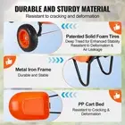 Garden Dump Cart 2 Wheel Utility Wheelbarrow 397lbs Capacity Yard Transport