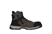 King Gee Mens Quantum Hybrid Zip/Lace Safety Work Boot K27120 - Cedar/Black