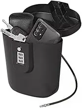 ProPlus 540251 Portable Safe Travel Safe Camping Safe Anti-Theft Lock Bag with 3 Digit Code Lock and Cable Chain