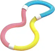 Generic Fitness Hoop for Training and Outdoor Use, Portable Spring Design for Home and Gym