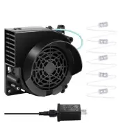 Replacement Inflatable Fan - 12V 1.0A Blower with 12V 1.5A Adapter and 3 LED ...