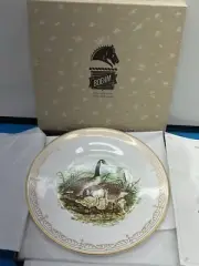 BOEHM PORCELAIN CANADA GEESE PLATE. new in box