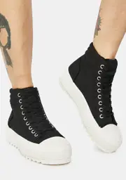 Get On My Level Platform High Top Sneakers