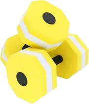 Aquatic Dumbells Set of 2 Water Weights for Pool Exercise, Water Dumbells Pool Resistance, EVA-Foam Water Aerobics Equipment Pool Dumbbells