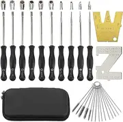Carburetor Adjustment Tool Kit for 2 Cycle Engines, Tune Up Adjusting Tool for Trimmer Weedeater Chainsaw