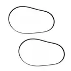 2Pieces Automatic Bread Maker Machine Belt PU Power Conveyor Belt Drive Belt