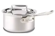 All-Clad d5 Brushed Stainless-Steel Saucepan, 1.5-Qt., New