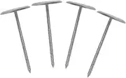 4Pcs Stainless Steel Cake Decorating Nails Tool for Icing Flowers Easy to Use Flower Decorating Nail for Baking for Creating Roses Daisies and More