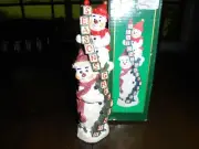 CEDAR CREEK SNOWMEN CHRISTMAS STATUE