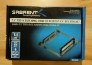 Sabrent 2.5" SSD & SATA Hard Drive to Desktop 3.5" Bay Bracket - Model BK-HDDH