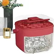 Ice Trays for Freezer | Chilling Cube Making Box - Large Capacity Non Stick Ice Making Supplies for Party Daily Life Kitchen Camping Gathering