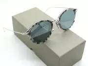 THOM BROWNE TBS908-49-03 GRT/SLV Grey Tortoise/Silver Mirror Sunglasses