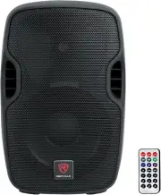 BPA10 10" 400W Powered PA DJ Speaker with Bluetooth, XLR, 1/4", RCA, 1/8" Inputs