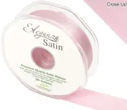 Eleganza Double Faced Satin Ribbon 25mm x 20 Metres FREEPOST - CHEAPEST ON EBAY