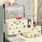Large Capacity Cosmetics Storage Box Drawer Type Desktop Organizer