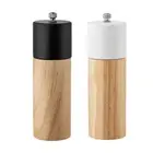 6 Inch for Creative Wooden Manual Salt Pepper Mill Grinder For Kitchen Home Gift
