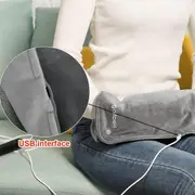 Electric Heating Pads Soft Heated Mat For Back Shoulders Abdomen Arms Legs Warm Heated Pads 30 X 50cm Portable Usb Heating Pad yellow
